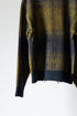 【TAUPE】"GRADATION ZIP CREW KNIT"